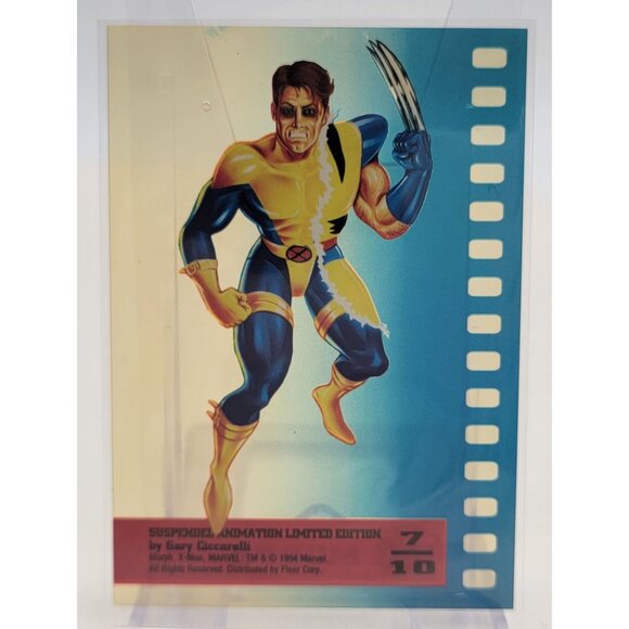 1995 Fleer Ultra Marvel X-MEN Suspended Animation MORPH 7/10 Sleeved - Picture 4 of 5